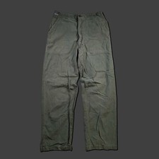 1960 OG 107 Type 1 Cotton Pants 30x28 Vintage Military