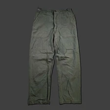 1960 OG 107 Type 1 Cotton Pants 30x28 Vintage Military