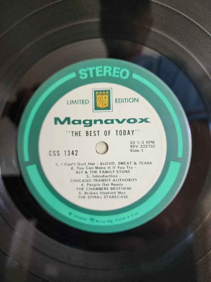 THE BEST OF TODAY Aretha, Chicago, Hollies, Moby Grape, Sly Stone, Donovan EX/EX - Image 3 of 4