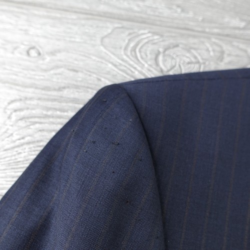 Traje Pantalón Gieves & Hawkes Savile Row Para Hombres Talla 40R 34W Azul Marino Traje Completo 2 Piezas - Imagen 16 de 24