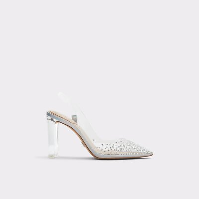 Disney x Aldo Striketwelve Cinderella Multi Sizes Clear NEW