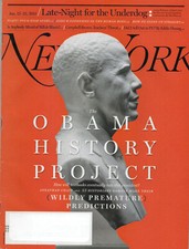 NEW YORK Magazine January 12-15 2015 Barack Obama Campbell Brown Bill de Blasio