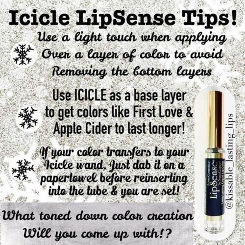 Icicle LipSense SeneGence a clear lipstick works great as a natural shade. New - Bild 9 von 9