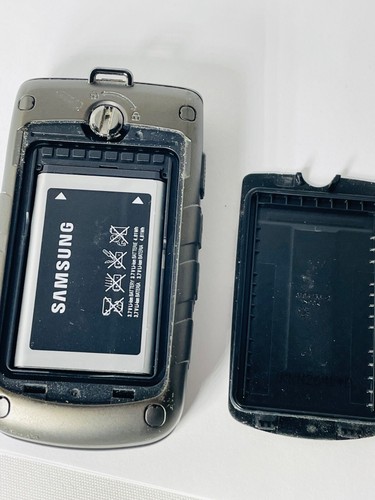 Samsung Rugby III SGH-A847 ATT Black Flip Phone Rugged Durable GPS 3G PARTS ONLY - Picture 7 of 16