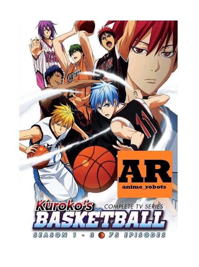 English dubbed of Kuroko's Basketball Season 1-3 (1-75End) Anime