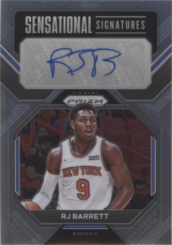 Rj Barrett 2022-23 Panini Contenders Optic Silver Prizm Perennial