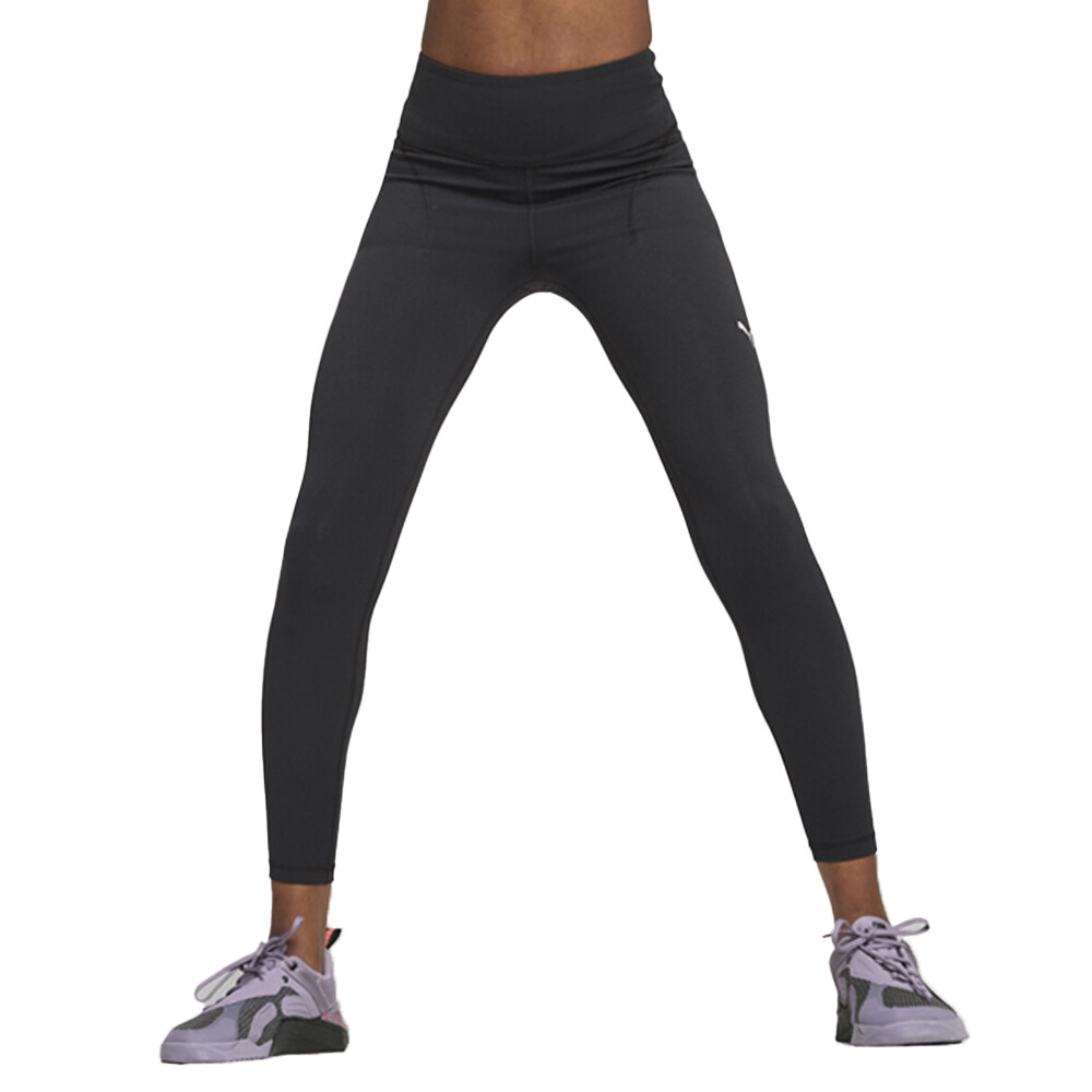 Puma Cloudspun Soft High Waist Leggings Womens Black Athletic Casual 52577101