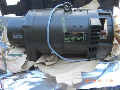 GENERATOR GLEICHSTROM 0,515 kVA HERSTELLER AVK / VERS.NR 6115-12-143-7739 (26/5)