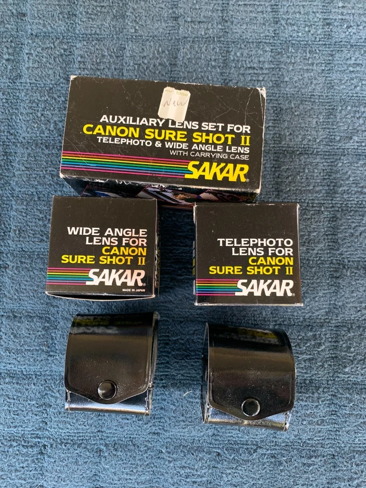 New SAKAR Camera Lens for Cannon Sure Shot II Telephoto and Wide Angle Set - Image 4 of 4