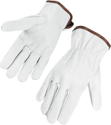 #ad #ad 12 Pairs Genuine Goatskin Safety Gloves – Durable Comfortable amp; Versatile Work $43.99