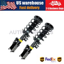 Pair Front L+R Shock Strut Assys w/Electric Fit Lincoln MKX 2016-18 F2GZ18124-V