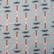 Birch Organic Fabric Charley Harper Nurture Volume 3 CH408 Spoon Fed Cotton