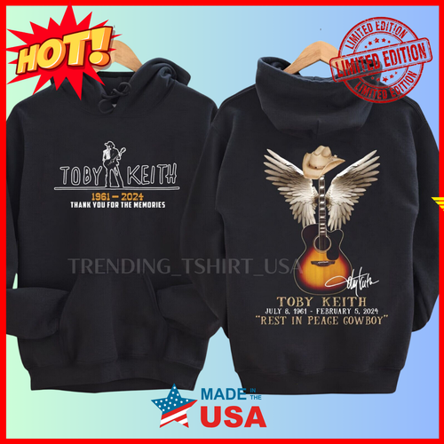 Toby Keith 1961 2024 Thank You For The Memories S-5XL Hoodie - Bild 6 von 8