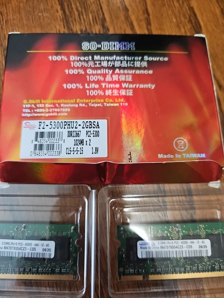 G.Skill memory card 2Gb F2 5300 PHU2 - Image 4 of 4