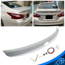 Spoiler Wing For 2016-2018 Nissan Altima Sedan Primer Abs Rear Trunk New Spoiler Wing For 2016-2018 Nissan Altima Sedan Primer Abs Rear Trunk New