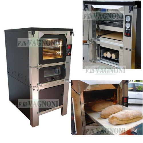 FORNO A LEGNA TAFER GENESIS 60 INOX+CARRELLO-INTERNO CUCINA INCASSO | eBay