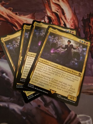 MTG | Missy (x4 Playset) FOIL | (NM) Universes Beyond: Doctor Who | eBay