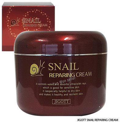 Snail Reparing Moisturizer Cream for Women 100g x 5ea Korea Cosmetics 지고트...