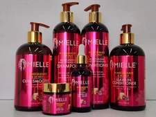 MIELLE Pomegranate & Honey Curly Hair Care Products 6PCS BUNDLE SET-BRAND NEW!