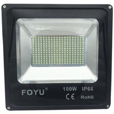 FARO LED DA ESTERNO 100W SMD FOYU ILLUMINAZIONE PORTATILE FARETTI IP66