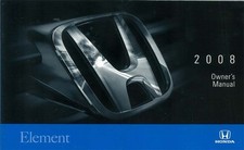 2008 Honda Element Owners Manual