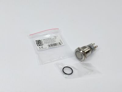 TRU Components 701311 LAS1-AGQ-22E Tamper-proof pushbutton 5A/250V