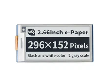 Waveshare 2.66inch E-Paper E-Ink Display Module for Raspberry Pi Pico 296×152