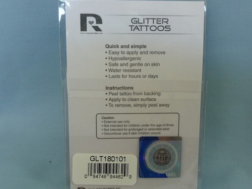 Tennessee Volunteers GLITTER TATTOOS New in Package RICO Quantity of 12 packages - Picture 2 of 3