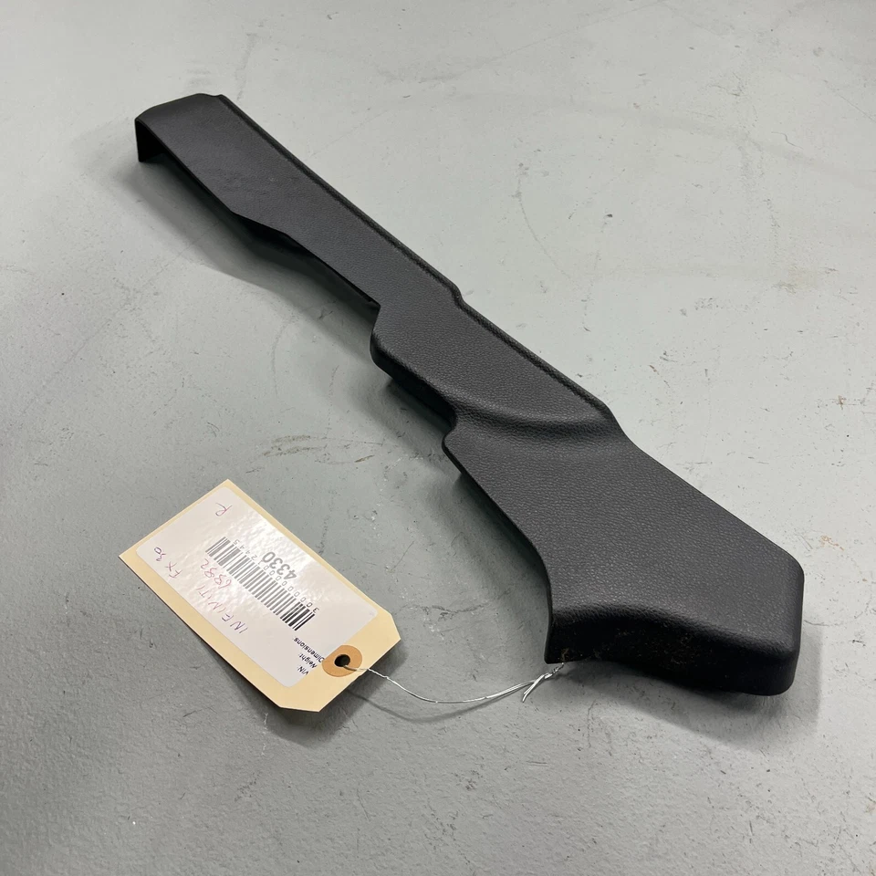 Infiniti FX35 EX35 2009-11 asiento del pasajero delantero derecho riel cubierta de moldura OEM Foto 2 de 4