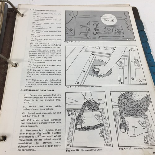 Genuine 1983 Bobcat 825 Dealer Service Manual Binder 6549899 - Picture 9 of 14