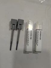 HARVEY TOOL 2pk Square End Mills 3/32" Dia 1/2" LOC 5Fl Carbide 53393-C6