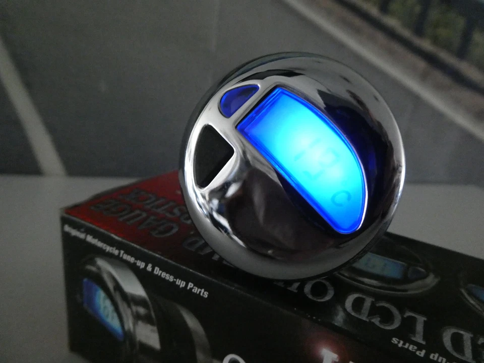 Harley Oil Temperature Sportster LCD Dipstick Gauge 1984-2003 V-Twin 40-0658 G9 Foto 2 de 4