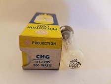 GE General Electric CHG 115-120V 200W Projector Lamp Projection Bulb