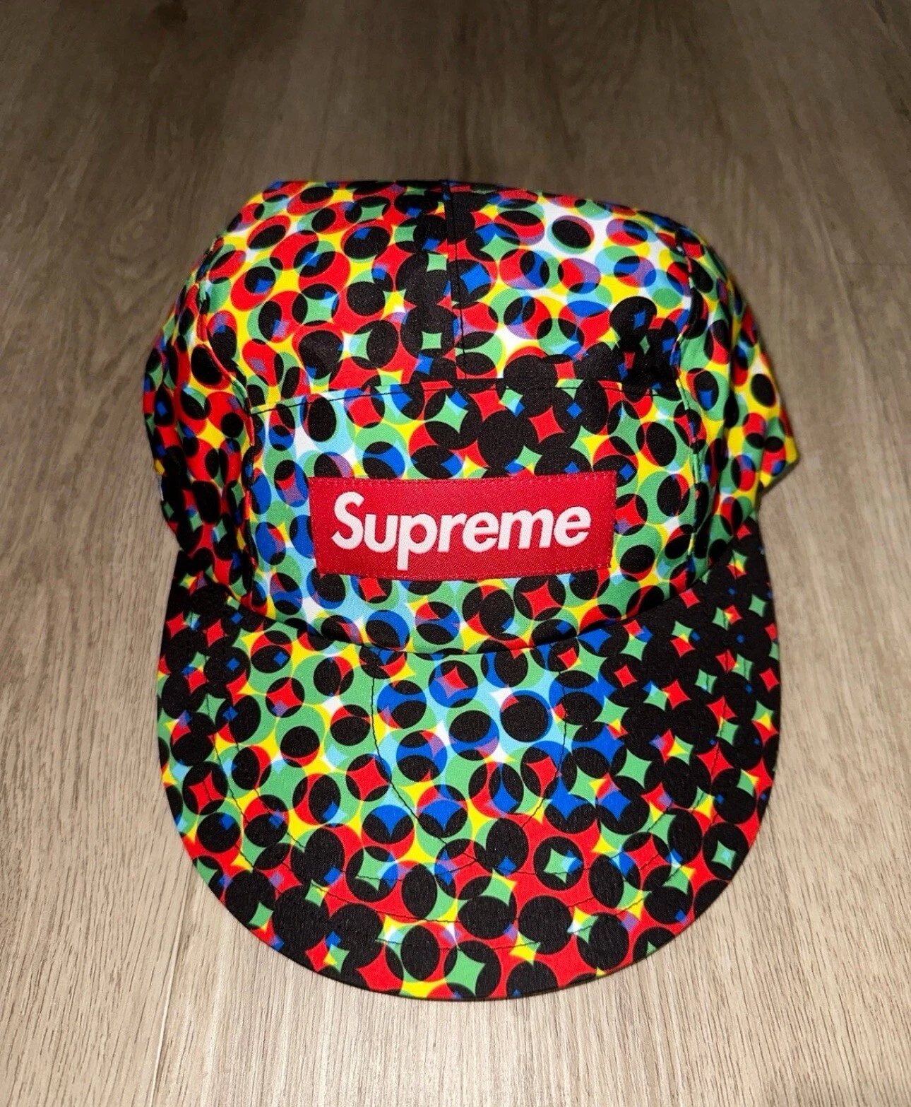Casquette Supreme GORE TEX PACLITE Long Bill Camp multicolore SS23 neuve OS