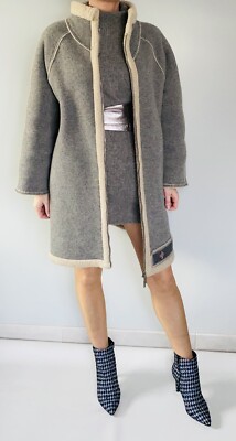 Jupe JC De Castelbajac - Taille 40 - Laine Doublée, Couleur Gris - Neuf Sans étiquettes