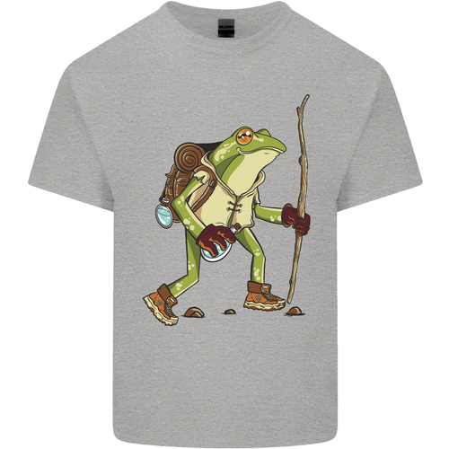 Trekking Hiking Rambling Frog Toad Funny Kids T-Shirt Boys Girls - Picture 39 of 77