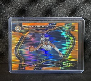 2022-23 Select Bennedict Mathurin RC Courtside Orange Flash Prizm #279 Pacers 🏀