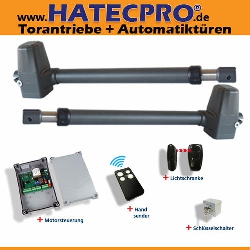 Drehtorantrieb Flügeltor Torantrieb Drehtor 2flg Komplett bis 10m Tor LEADER 6 - Picture 2 of 2