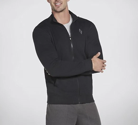 NWT Skechers Men s GOLOUNGE Hoodless Hoodie GoWalk Jacket