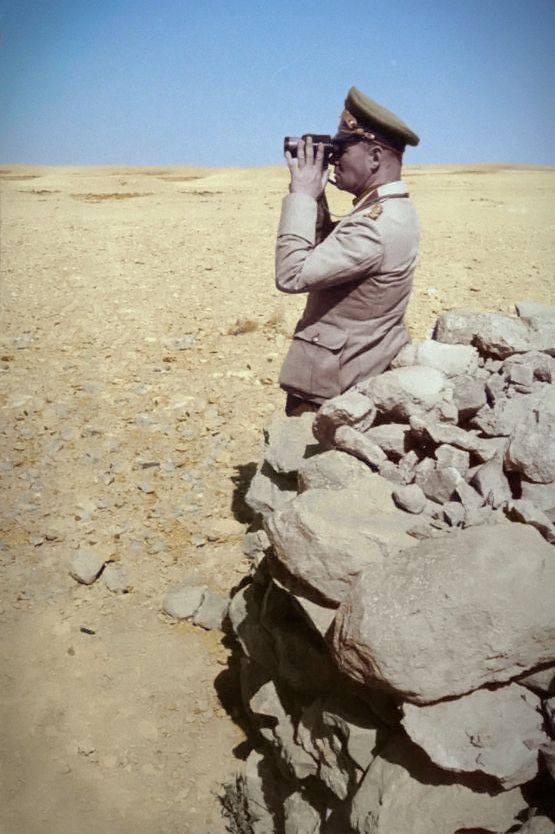 COLOR WWII Photo Erwin Rommel Afrika Corps WW2 World War Two Germany ...