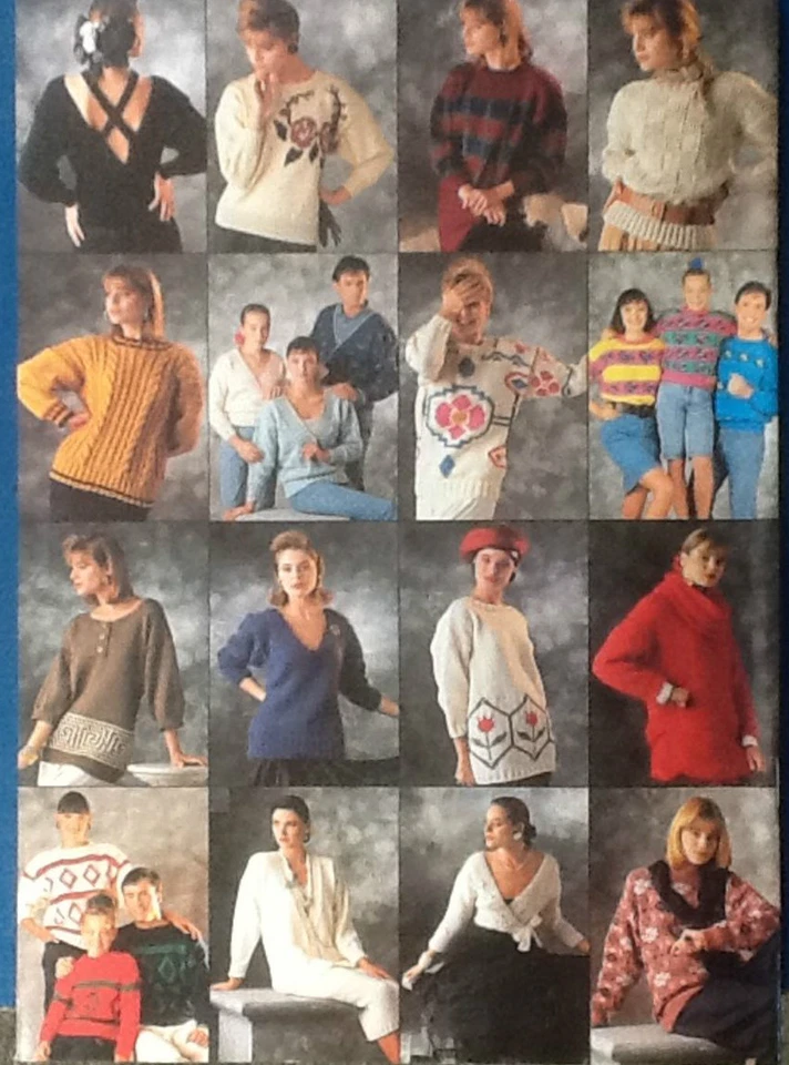 Knits with SIRDAR  Bond Classic / USM / Ultimate Sweater Machine Pattern Book  - Image 4 of 4