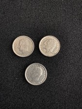 3x (Three) Spain 10 Pesetas Juan Carlos - 1x  1984 & 2x 1992