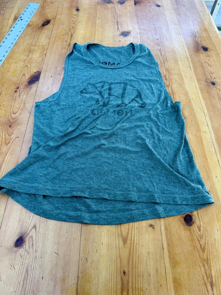 Camiseta sin mangas vintage Nomad BEAR L envejecida L A1 Foto 2 de 4