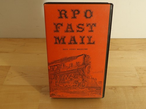 RPO Fast Mail Rail Video Magazine VHS VIDEO TAPE