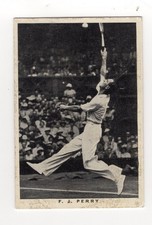 Wills Sports Card #39 Tennis Card Fed Perry