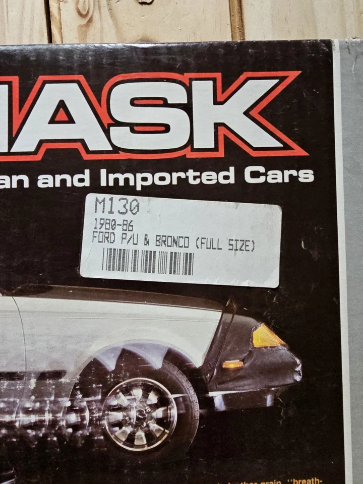 Vintage Covercraft M130 Bra Car Mask (Full Size) 1980 - 1986 Ford Pick UP Bronco - Image 2 of 4