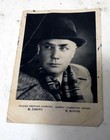 Mikhail Zharov Signed Postcard — Soviet Film Star, Stalin Prize Laureate — photo 1