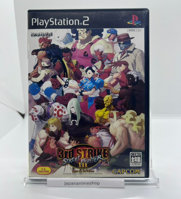 Street Fighter III 3rd STRIKE PS2 Capcom Sony PlayStation 2