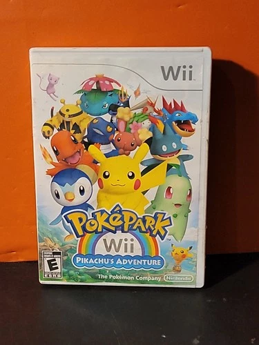 PokePark Pikachu's Adventure (Nintendo Wii, 2010) Complete CIB ~ Tested & Works 