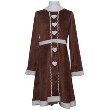H&M, Weihnachtsbekleidung, Gr&ouml;&szlig;e: 134/140, Polyester, Braun/Wei&szlig;, Sonstiges #ffJ
